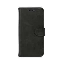 eStuff Wales iPhone 15 Wallet Cover - Black