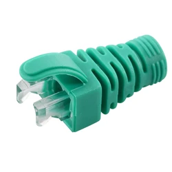 Microconnect Κάλυμμα (Boot) Προστασίας RJ45 Cat5e/Cat6/Cat6a έως 6.5mm - Πράσινο, 100 τεμ.