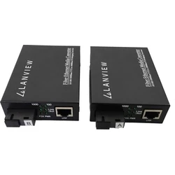 Lanview Media Converter 1 τμχ (LVN-MED-SC-1000BASE-X-2)