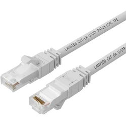 Lanview S/FTP Cat.6a (Gigabit) Καλώδιο Δικτύου Ethernet 0,15 m Λευκό LSZH