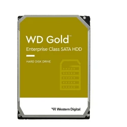 Western Digital Gold 6TB Internal HDD 3.5" SATA III 7200 RPM 256MB Cache for NAS/Server WD6004FRYZ