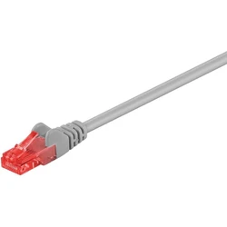 Microconnect U/UTP Cat.6 (Gigabit) Καλώδιο Δικτύου Ethernet 10m Γκρι