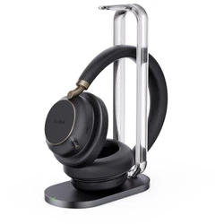 BH76 Plus Ακουστικό On-ear με Βάση Φόρτισης (Teams, USB-C/A) - Μαύρο