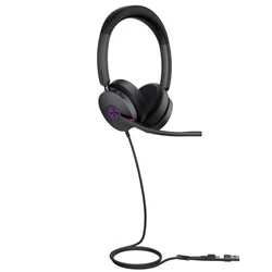 Yealink UH48 Dual - Διπλό VoIP Headset USB‑C / USB‑A (Microsoft Teams Certified)