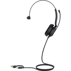 Yealink UH35 Mono Teams USB-C/A ενσύρματο ακουστικό (USB-C/USB-A)