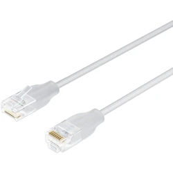 Lanview LightFlex CAT6 U/UTP 2m Λευκό Καλώδιο Ethernet (TPE, Halogen-free)