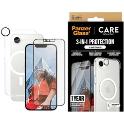 PanzerGlass CARE Flagship 3‑σε‑1 Πακέτο για iPhone 16e