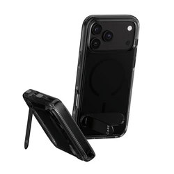 Θήκη CARE by PanzerGlass Kickstand Smokey με Μαύρο MagSafe για iPhone 17 Pro Max / 18 Pro Max