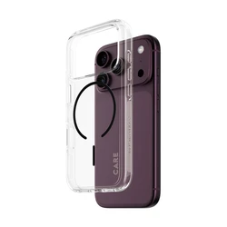 CARE by PanzerGlass Urban Explorer Θήκη Διαφανής με Μαύρο MagSafe για iPhone 17 Pro / iPhone 18 Pro