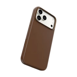 Θήκη CARE by PanzerGlass Solo από Vegan Δέρμα Καφέ με MagSafe για iPhone 18 Pro Max / 17 Pro Max