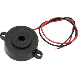 DM PROELECTRONICS Buzzer 12V 85dB μαύρο