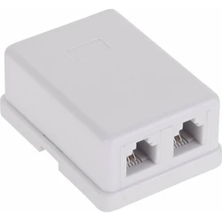 Default Brand Telephone Socket 2x6P4C