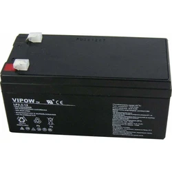 Default VIPOW Gel Lead Acid Battery 12V 3.3Ah