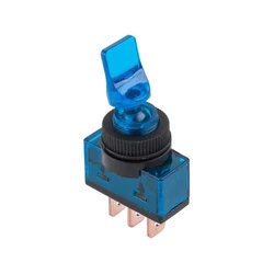 OEM Διακόπτης ON-OFF με λαμπάκι 20A 12VDC Μπλε