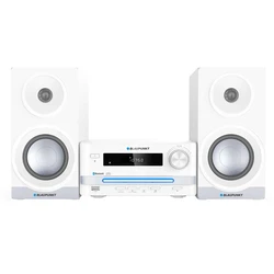 Blaupunkt MS16BT EDITION Mini HiFi - White, Bluetooth, USB, CD, Radio