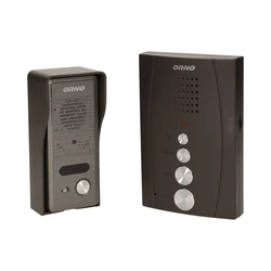 Orno Door Intercom Set OR-DOM-RE-914/B Black