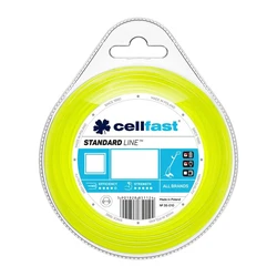 Cellfast Square Trimmer Line 2.4 mm 15 m