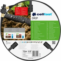 Cellfast DRIP Λάστιχο ποτίσματος 1/2" 7,5 m (19-001C)