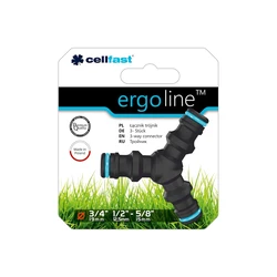 Cellfast ERGO Hose Adapter / Splitter 3/4" to 1/2" (53-205) - 13 mm
