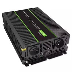 Qoltec Inverter Αυτοκινήτου Καθαρού Ημιτόνου 4000W για 12V DC