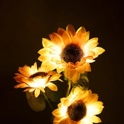Rebel Decorative Solar Garden Light Sunflower ZAR0578