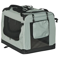 Rebel Dog Carrier Bag Grey 90x65x61 cm