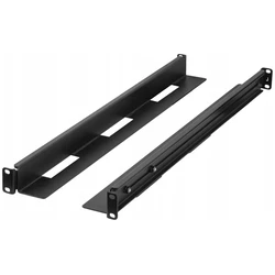 LANBERG 19" RailKit σετ ράγων 19" 650-1090 mm, επεκτάσιμο, μέγ. 90 kg (AK-1902-B)