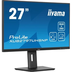 iiyama ProLite XUB2797UHSNP-B1 - 27" 4K UHD IPS Οθόνη (60Hz, 4 ms, Pivot) + Norton Small Business