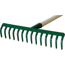 Kard 177 Soil Rake Head 12 Teeth, Metal, 30 cm (head only)