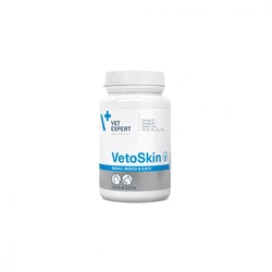 VetExpert Vetoskin Multivitamins for Dogs & Cats, Capsules for Skin & Coat (MB-1601940)