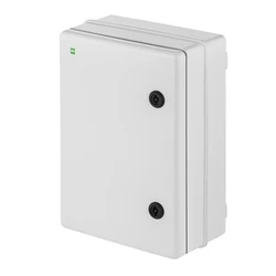 Elektro Plast Ηλεκτρολογικό Κουτί Εξωτερικής Τοποθέτησης Στεγανό IP65 σε Γκρι Χρώμα 2753-00