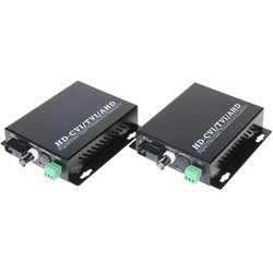 Fiber Optic Converter OVH-1D/SC 1x Video + RS-485 TxRx Converter Set