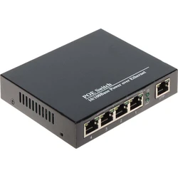 Delta SPS-4P/1 Unmanaged L2 PoE Switch 5-Port Gigabit (1 Gbps)