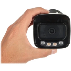 Dahua IPC-HFW2449T-AS-IL-0360B-BLACK IP Surveillance Camera Full HD+ 4MP Waterproof with Microphone and 3.6 mm Lens