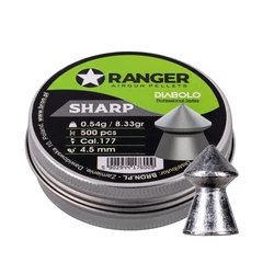 Ranger Diabolo 4.5 mm Επαγγελματικά Μυτερά Βλήματα - 500 τεμ. (Αλουμινένιο Δοχείο)