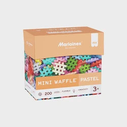 Marioinex Mini Waffle Building Blocks Pastel - 200 pcs