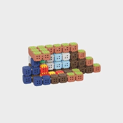 Marioinex Τουβλάκια Mini Waffle 406 τεμ., για 4+ ετών