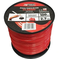 AWTools AW70131 Μεσινέζα Τετράγωνη 15 m x 3 mm