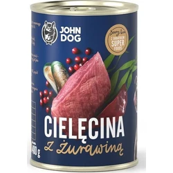 John Dog Wet Dog Food 400 g (Veal)