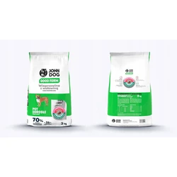 John Dog Good Form 3kg Dry Dog Food for Small Breeds with Pork and Beef