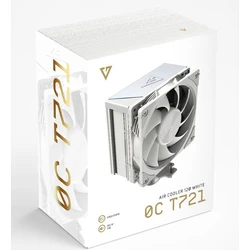 Modecom Volcano 0C T721 Ψύκτρα Επεξεργαστή για Socket AM4/AM5/1200/1700 Λευκή