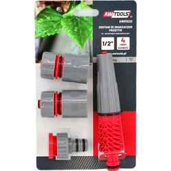AWTools Σετ Εκτοξευτήρα Νερού με Ταχυσυνδέσμους AW61020
