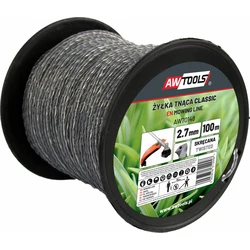 AWTools Twisted Trimmer Line 100 m, 3 mm (AW70149)