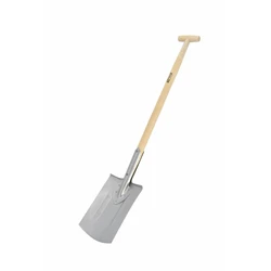 AWTools Curved Shovel with Wooden Handle 116 cm (AW00052)