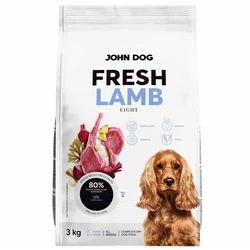 John Dog 3kg Grain-Free Dry Dog Food with Lamb