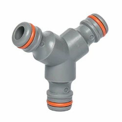 Bradas White Line MK-WL-2210 Watering Distributor - 3-Way Irrigation Splitter