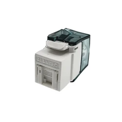 A-LAN Keystone Module RJ45 Toolless UTP Cat6a Dual Transmission Pair - 1 pc