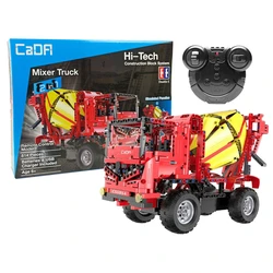 Lean Toys CADA Remote Control Cement Mixer Construction Vehicle