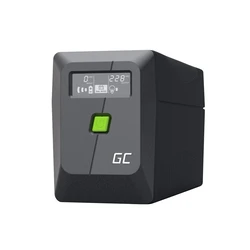 Green Cell UPS Line-Interactive 6500VA 360W (UPSLM360) - Tower UPS with 12V 7Ah VRLA battery