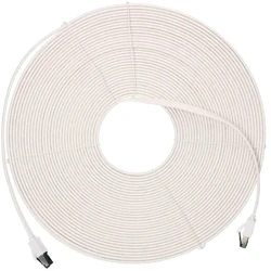 Extralink Flat U/FTP (STP) Καλώδιο Δικτύου Ethernet 20m Λευκό